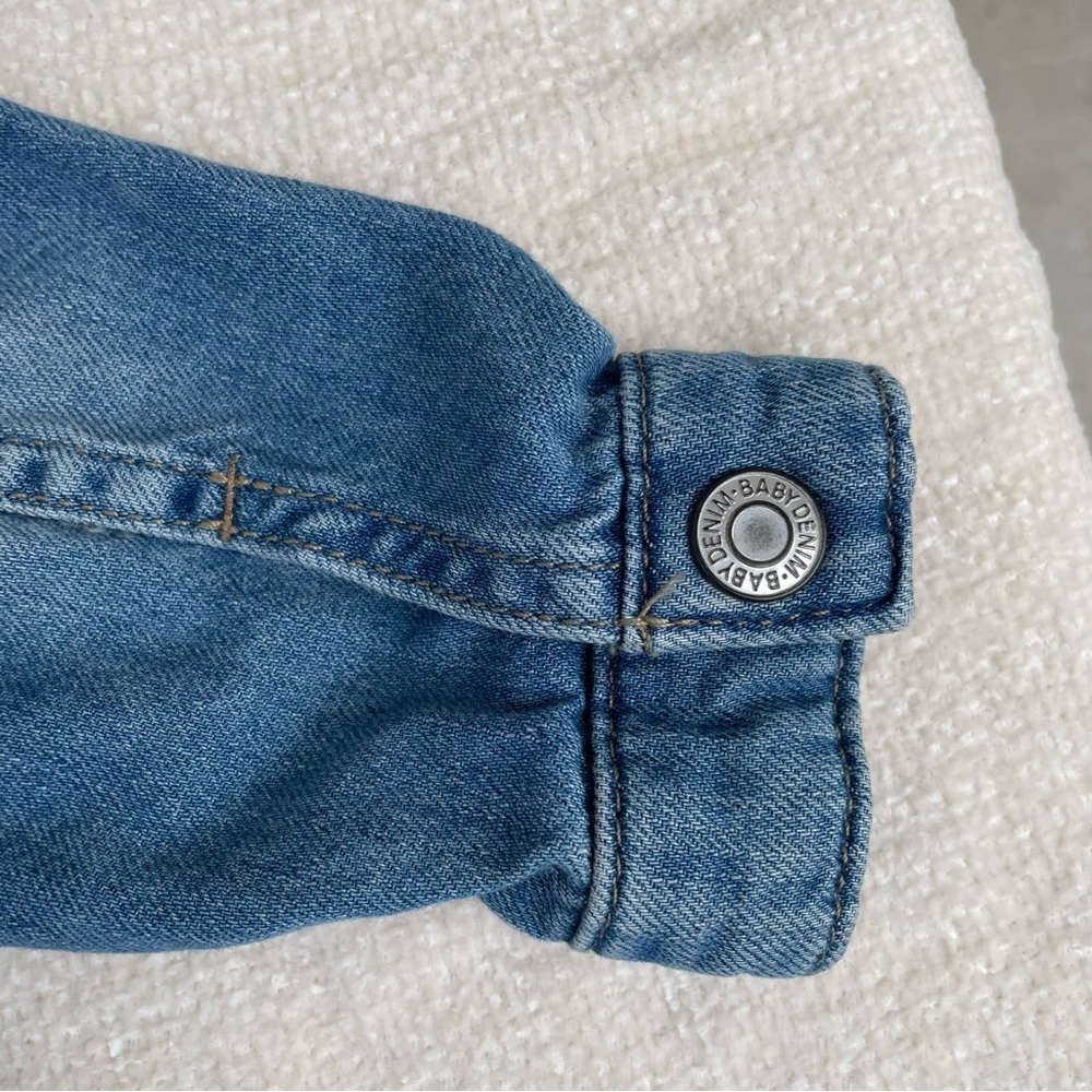 H&M baby denim jacket size 6m boy/girl - Picture 8 of 8
